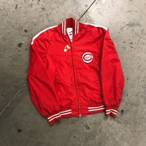 Vintage 70s Cincinnati Reds Kids Jacket
